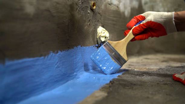 Professional waterproofing crew in Houston, Houston, OH